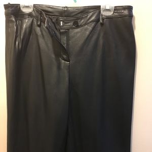 LANE BRYANT 100% LEATHER PANTS SIZE 14 NEW W/TAGS